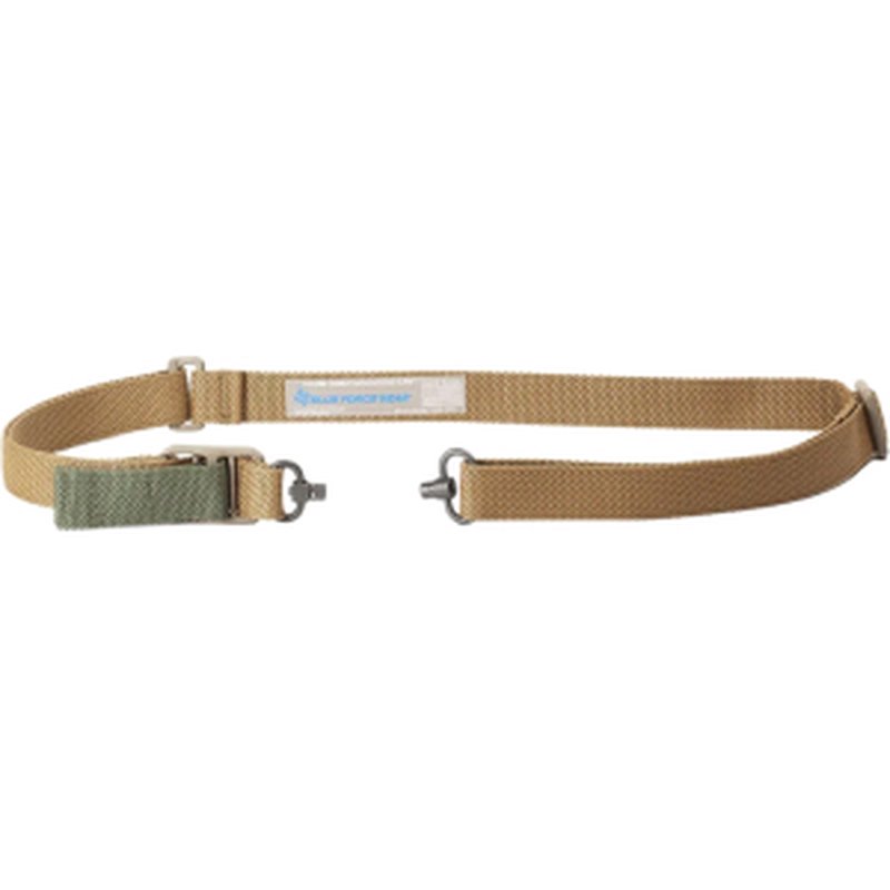 Blue Force Gear Vickers Push Button Sling Coyote Brown Cordura, 2-Point, 1.25" Webbing, MPN VCASPB100AACB.