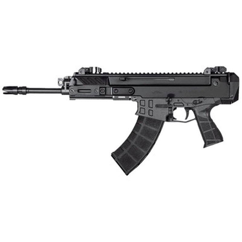 CZ Bren 2 MS 7.62x39 pistol 30rd 9in 5/8x24 ambi controls manual safety iron flip sights