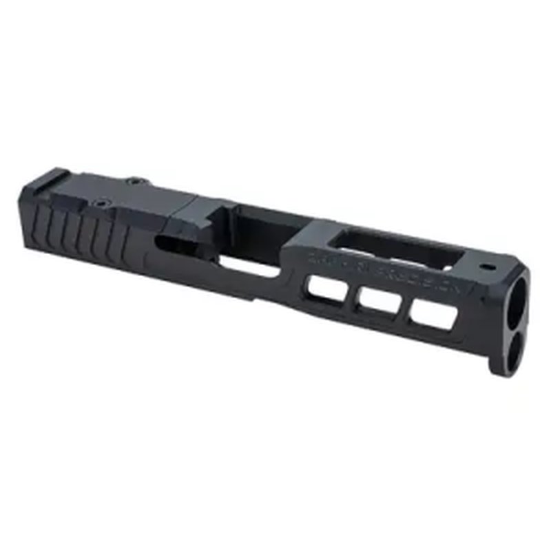 Zaffiri Precision ZPS.3 RMR Cut Top Ported Slide for Glock 19 Gen 5 Black