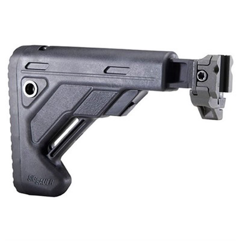 Sig Sauer STOCKXFOLDTELEBLK MCX/MPX Telescoping Folding Stock with 1913 Picatinny Rail
