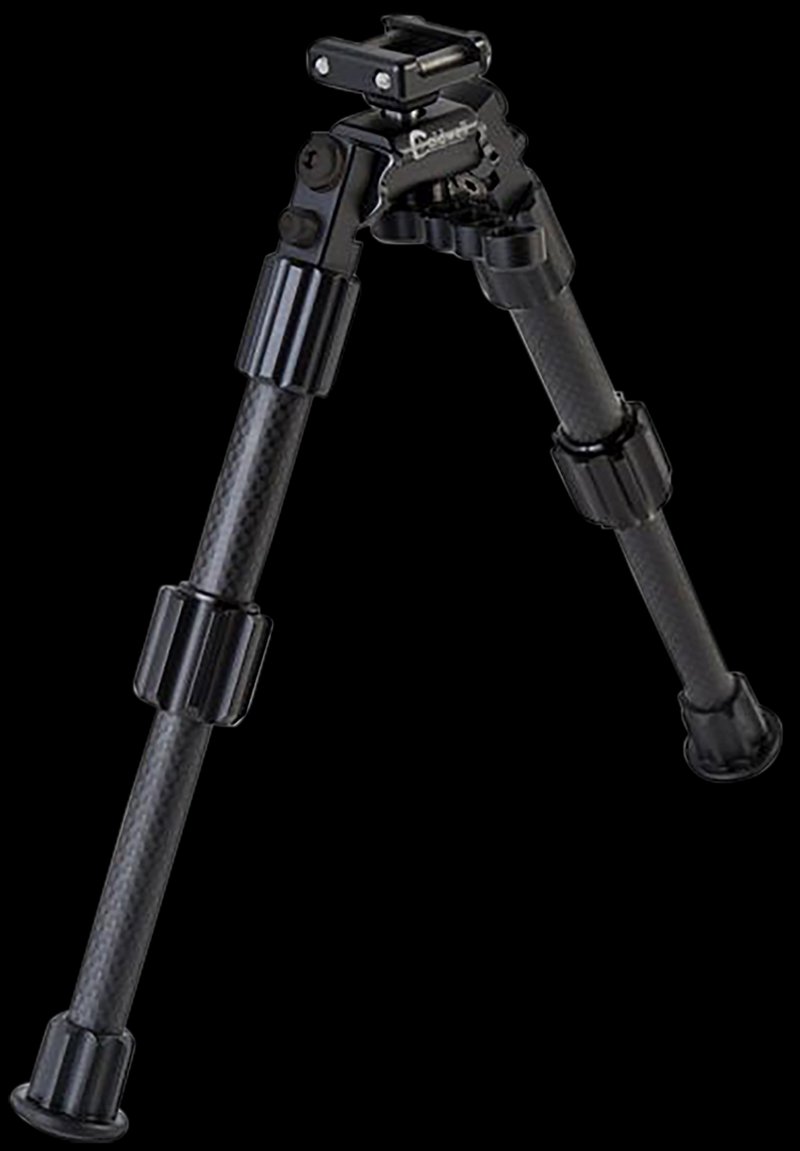 Caldwell Accumax Premium Picatinny Rail Bipod Carbon Fiber 9-13 Inch Adjustable
