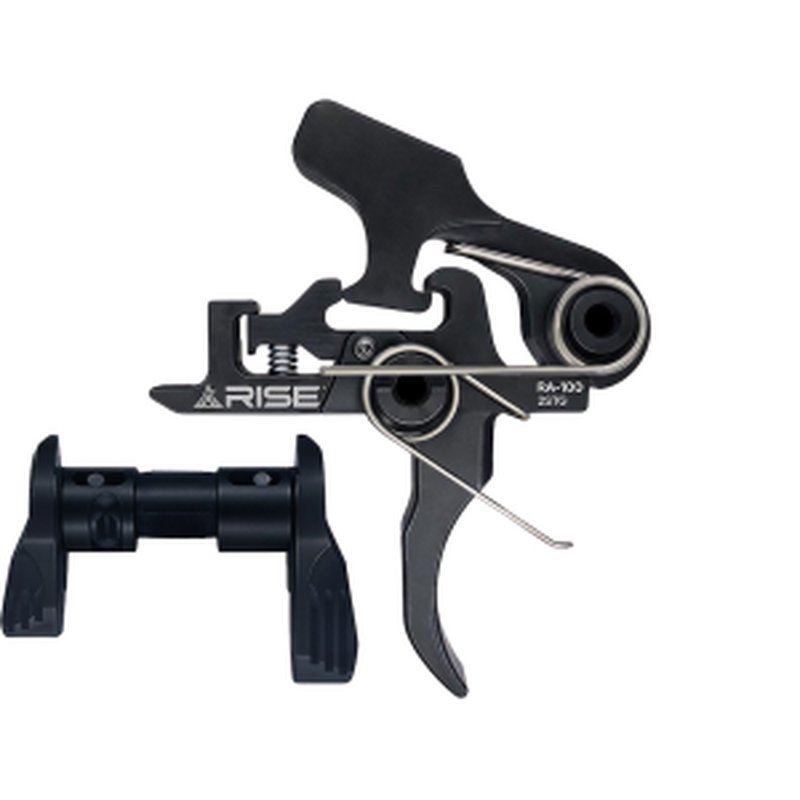 Rise Armament RA-100 Trigger AR-15 Two-Stage and Ambidextrous Safety Selector Black