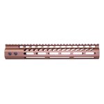 Guntec USA 4in Ultra Lightweight Thin M-LOK System Handguard w/ Monolithic Top Rail