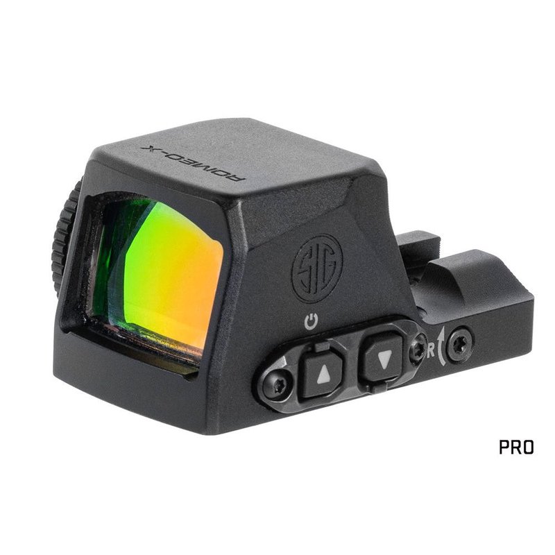 Sig Sauer Romeo-X Reflex Sight PRO Footprint Circle Dot 2 MOA/32 MOA (Black) 7075 Housing