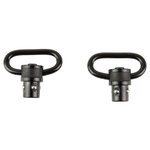 Quake Claw QD Flush Cup Swivels 1-Inch Quick-Detach Push Button Steel Black