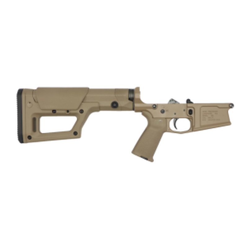 Aero Precision M5 Complete Lower Receiver with Magpul MOE Grip & PRS Lite Stock - Cerakote FDE