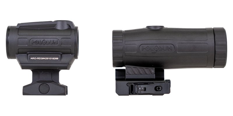Holosun ARO 2 MOA Red Dot w/ HM3X Magnifier Combo - ARO-RD2 & HM3X