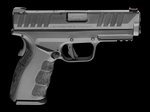 Springfield Armory XD Mod 4 9mm Pistol 4" Barrel Optic Ready Serrated Slide