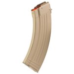 Global Ordnance AK-47 Magazine 10/30 Steel 7.62x39 Flat Dark Earth FDE