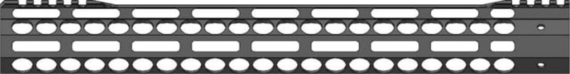 Bowden Tactical Air-Rail AR-15 Standard Handguard 13 inch Full Flat Top Black