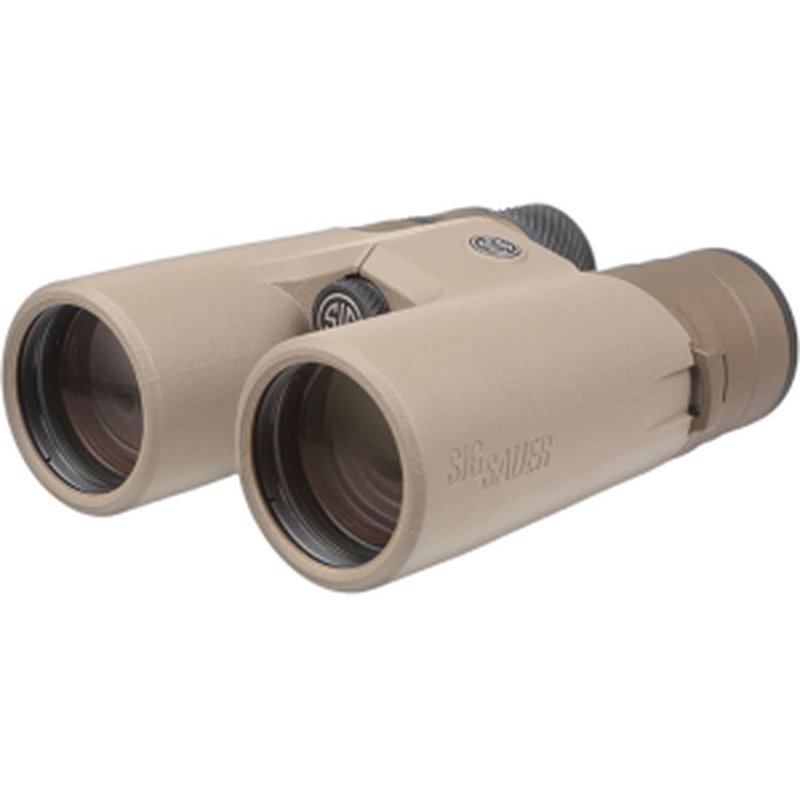 Sig Sauer Electro-Optics SOZ80003 Zulu8 HDX 12x50mm Schmidt-Pechan Prism, Flat Dark Earth Aluminum w/Rubber Armor