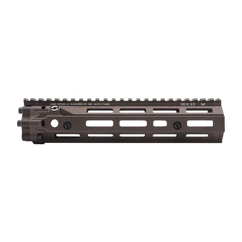 Daniel Defense 9.5" RIS III Picatinny Rail (FDE) for AR-15