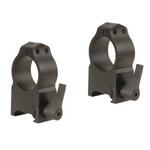 Warne Maxima QD Weaver Scope Rings, 1 in, Extra-High, Matte Black