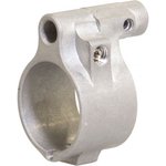 Q LLC GBADJ Gas Block Adjustable .750" Silver Steel