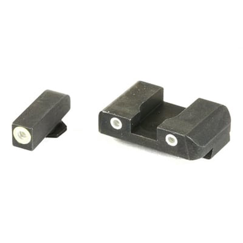 AmeriGlo Pro-Glo Combination Night Sights for Glock Green Tritium