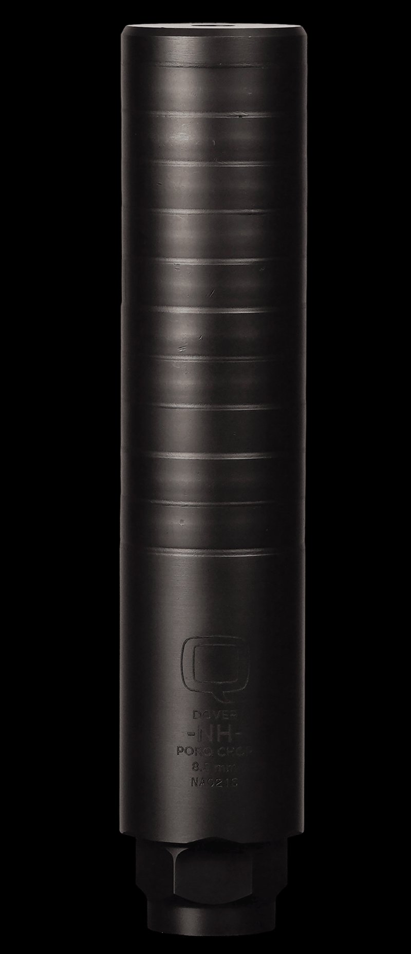 Q Quickie 8.6 Blackout Suppressor 1.75 Inch Stainless Steel