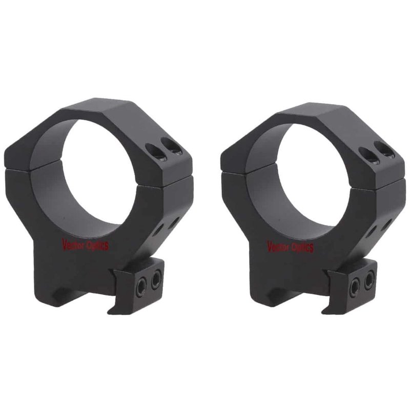 Vector Optics SCTM-06B 34mm Tactical Medium Picatinny Mount Rings