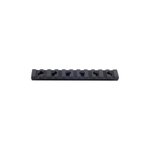 GGG Direct Thread UFIR Picatinny Accessory Rail, Aluminum, Black, 4.5 in