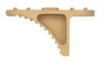 GripStop-K AR-15 M-LOK Aluminum Hand Stop Earth Brown GSKA-02