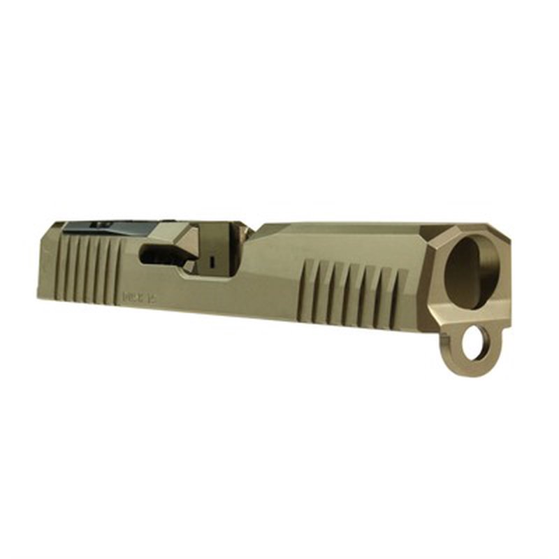 Lone Wolf DUSK G19 Gen 3 RMR-Cut Stripped Slide FDE