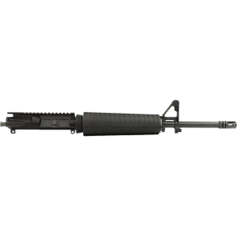 Aero Precision AR15 Complete Upper, 16" 5.56 Mid-Length Barrel with Pinned FSB, M4 Handguard - Anodized Black