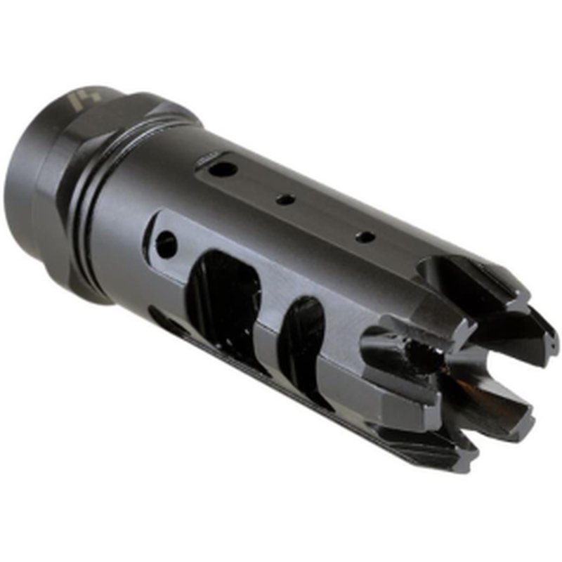 Strike Industries King Comp Dual Chamber Muzzle Brake 7.62mm 5/8"-24 Thread Steel Parkerized