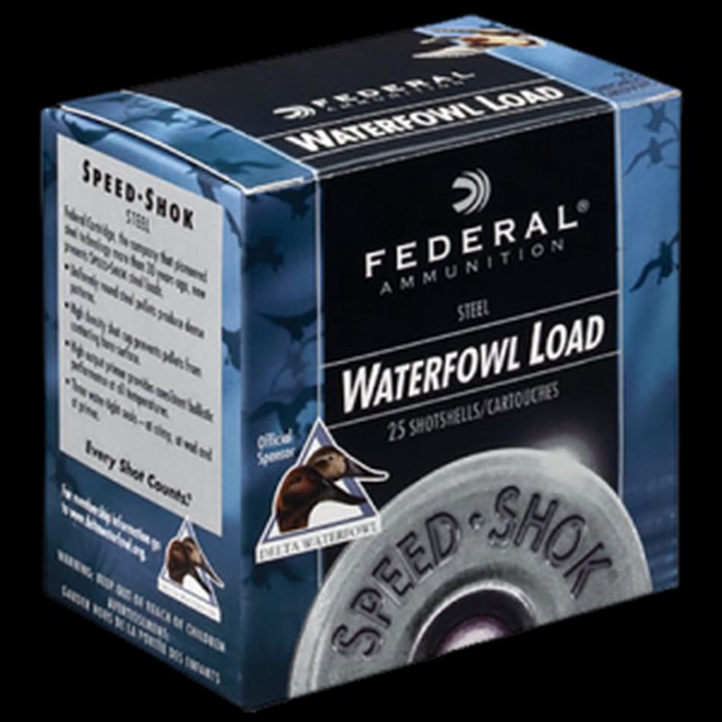 Federal Speed-Shok 10 Gauge 3.5" BB Shot 1-1/2 oz Ammo (25 Rounds)
