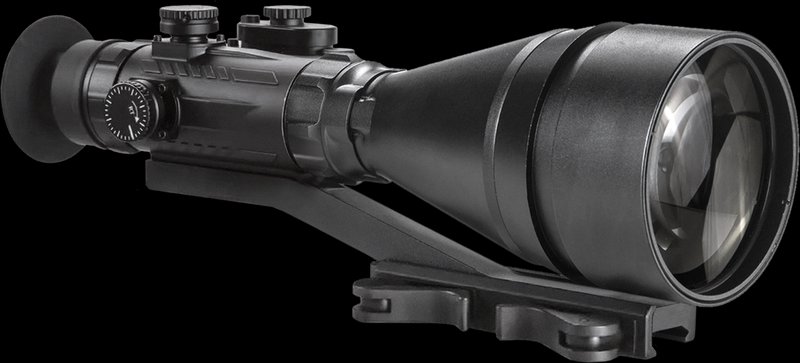AGM Global Vision Wolverine Pro-6 Gen 3 Auto-Gated Night Vision Riflescope 6x100mm Red Chevron Reticle