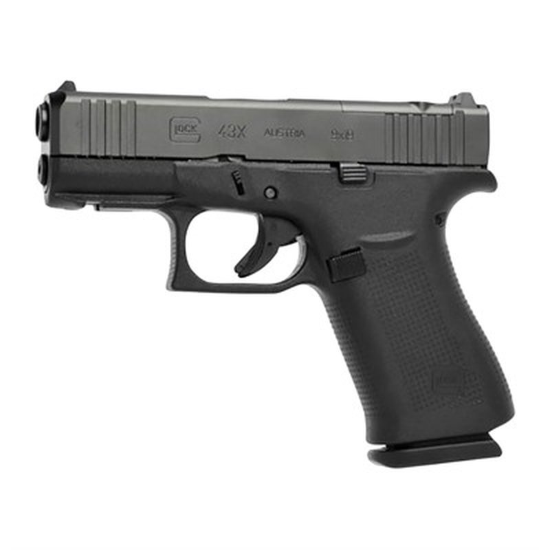 Glock 43X MOS 9mm Semi-Auto Handgun with MOS Optic Cut
