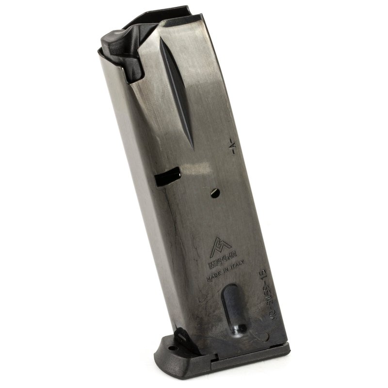 Mec-Gar USA S&W 59/915 Magazine 9mm 15-Round Blued Steel