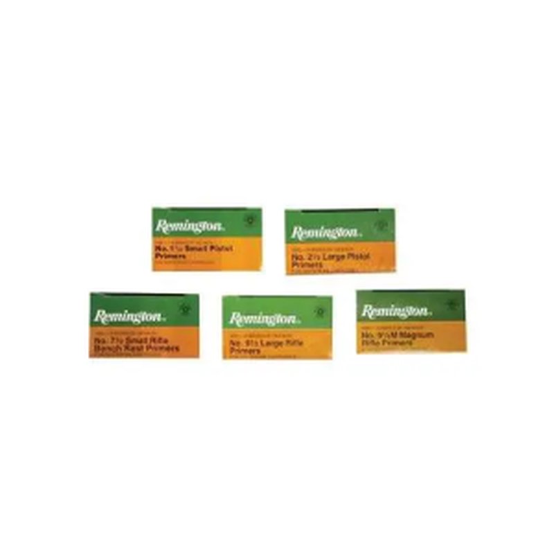 Remington 22608 Large Rifle Centerfire Primers (1000) - Brick