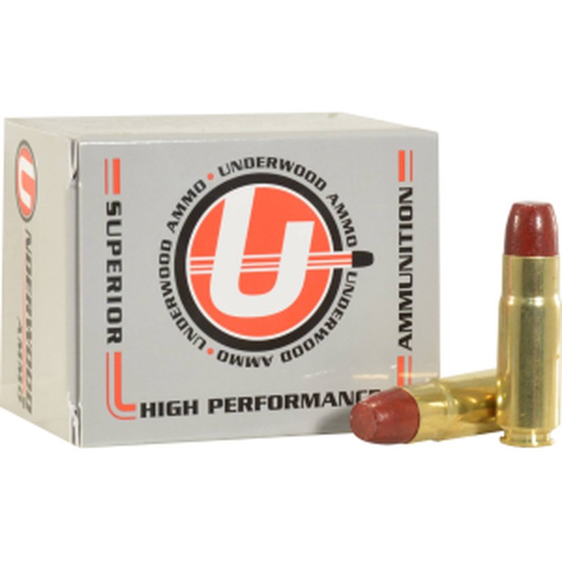 Underwood Ammo .458 SOCOM 500gr Lead Flat Nose Subsonic Ammunition 20 Pack