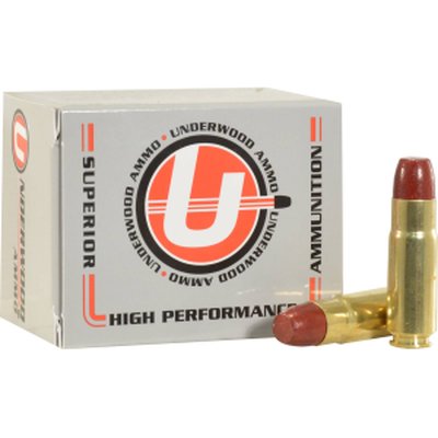Underwood Ammo .458 SOCOM 500gr Lead Flat Nose Subsonic Ammunition 20 Pack