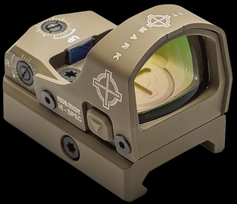 Sightmark Mini Shot M-Spec Reflex Red Dot 3 MOA Fixed Mount IP67 Dark Earth
