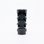 Armaspec Fireball Muzzle Brake 3-Port Black 1/2-28 Thread AR-15