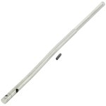 TacFire Pistol-Length Micro Gas Tube w/Pin 5.25in Silver
