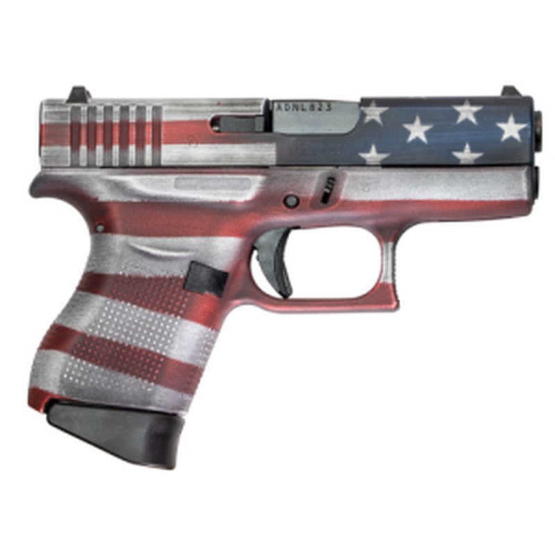 Glock G43 Gen 3 9mm 3.4in 6rd Custom Cerakote