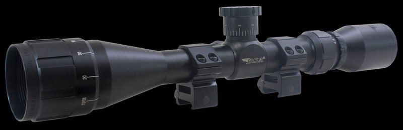 BSA Sweet 17 3-9x40 Scope 1in Tube 30/30 Duplex AO Rings 1739X40AO