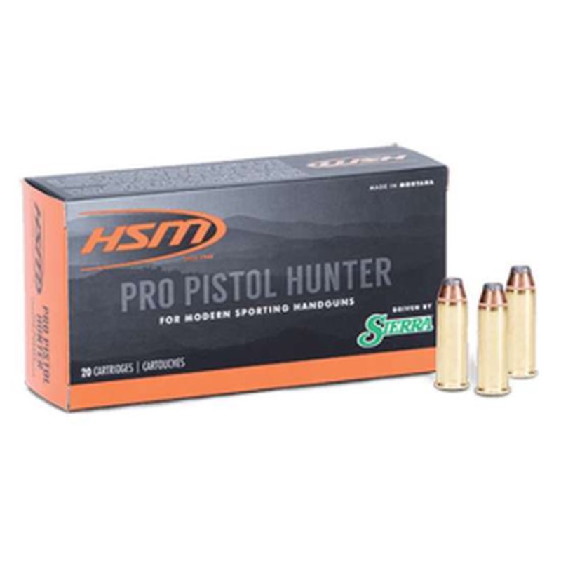 HSM Pro Pistol 454 Casull 300 Gr JSP Ammo 50 Rounds