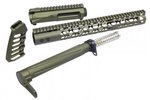 Guntec USA AR-15 Airlite Series Complete Furniture Set w/Upper Receiver