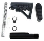 Tacfire AR15 Buffer Tube Kit w/6 Position Stock & Buttpad