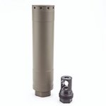 KGM R30T Titanium Suppressor 6.5mm 30 Caliber Direct Thread FDE