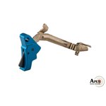 Apex Tactical Action Enhancement Trigger with Factory Trigger Bar for Glock - Blue