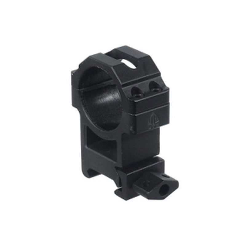 UTG Max Strength Tactical 4 Hole QD Twist Lock Picatinny 30mm Scope Rings Matte Black High