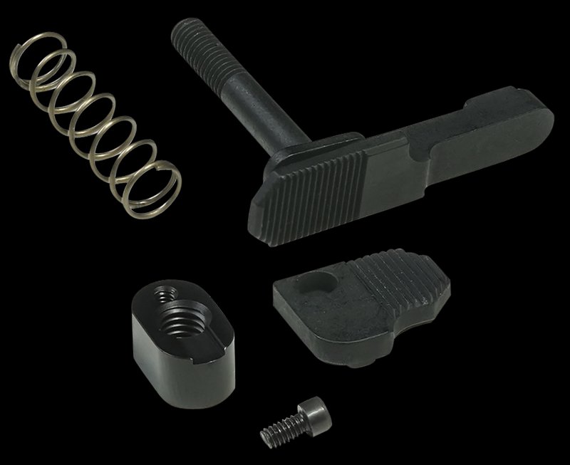 CMMG ZEROED Ambidextrous Extended Magazine Catch and Button Kit AR-15 55AFF89