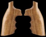 Hogue Fancy Hardwood Grip SW K/L Frame Goncalo Alves Brown Grip