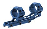 Leapers UTG Accu-Sync 30mm High Profile Offset Picatinny Rings Blue