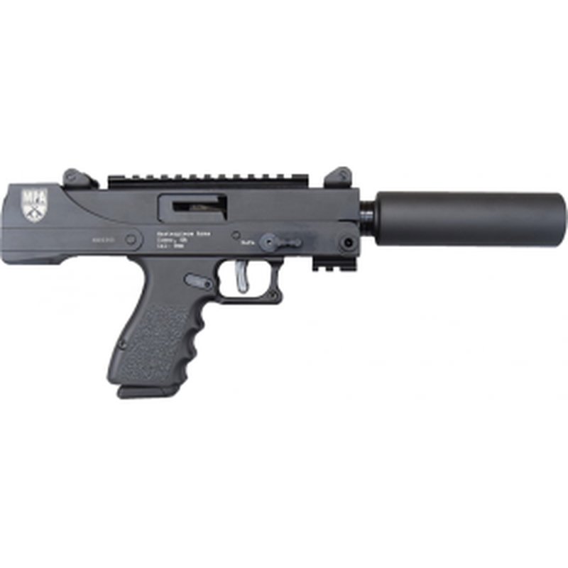 MasterPiece Arms MPA30DMG 30DMG Full Size Pistol 9mm Semi-Auto 5.5" Barrel w/ Fake Suppressor in Black Finish