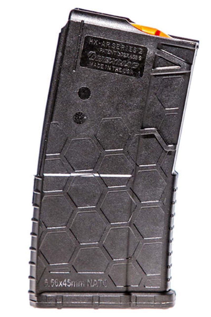 Hexmag AR-15 5.56x45 10 Rounds Shorty Rifle Magazine Carbon Fiber 10