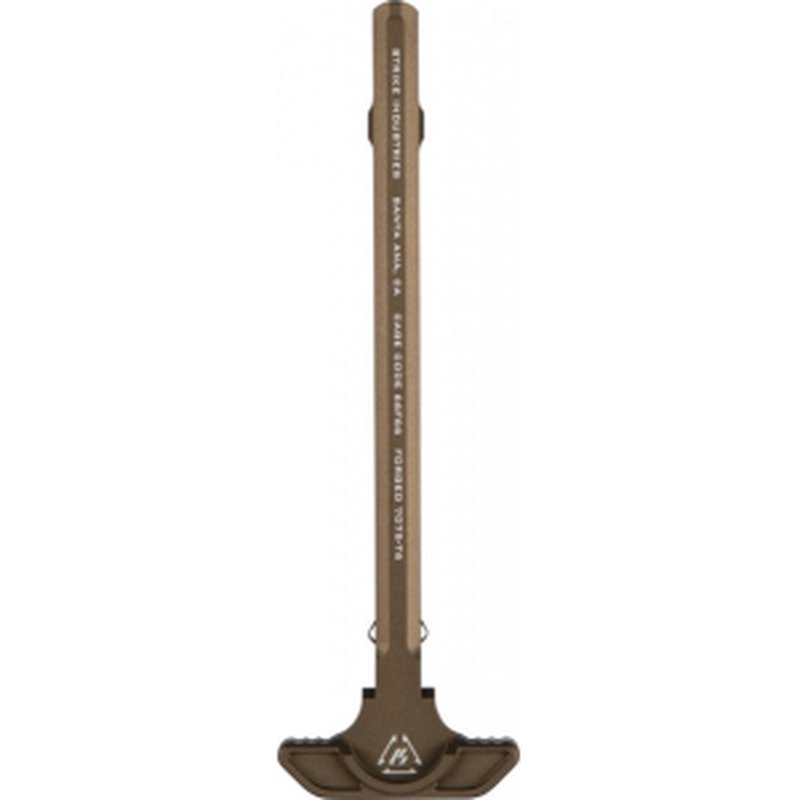 Strike Industries ARSLCHFDE Latchless Charging Handle AR-15 Flat Dark Earth Anodized Aluminum